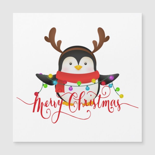 Pingüino navidad (Anverso)