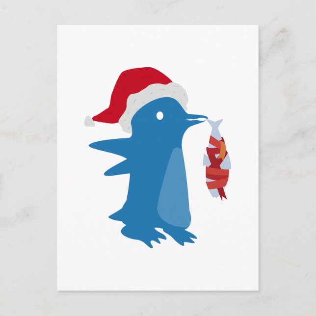 Pingüino navidad (Anverso)