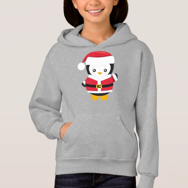 Pingüino navidad, Pingüino Con Sombrero Santa, Cin (Anverso)