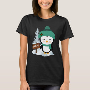 Pingüino Perdido En Pingüino Del Polo Norte