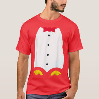 Pingüino Tuxedo Disfraz Camiseta - Graciosa Hallow