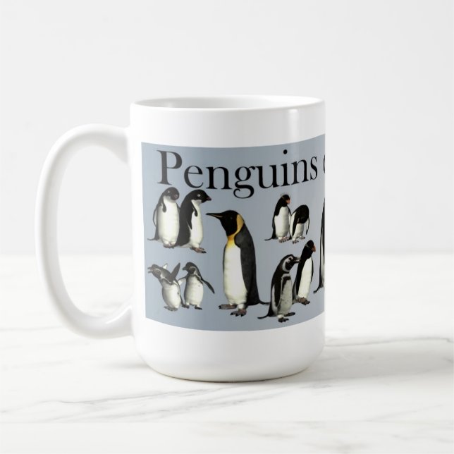 Pingüinos de la taza del mundo (Izquierda)