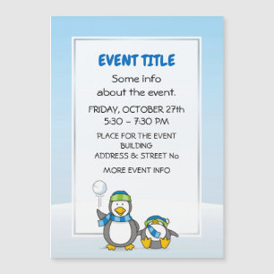 Pingüinos de Snowballing