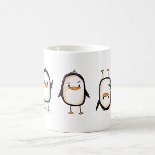 Pingüinos del baile - taza