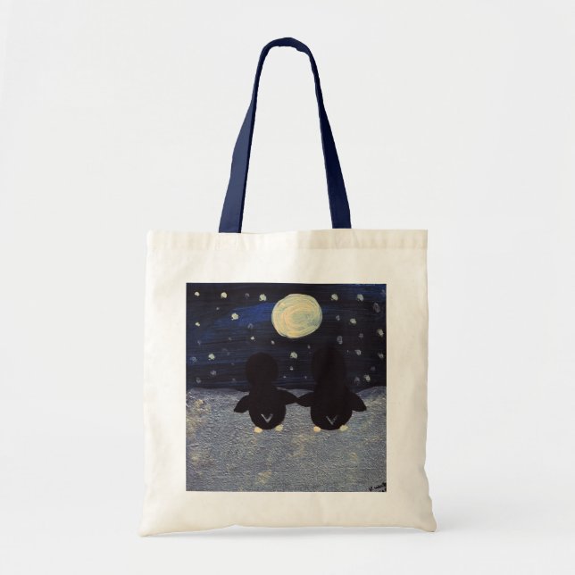 Pingüinos Por Bolsa De Luna (Frente)