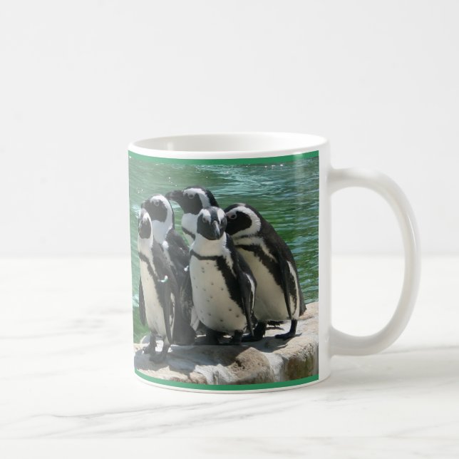Pingüinos que inspiran la taza (Derecha)