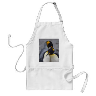 Pingüinos Reyes Delantal de Enamorados