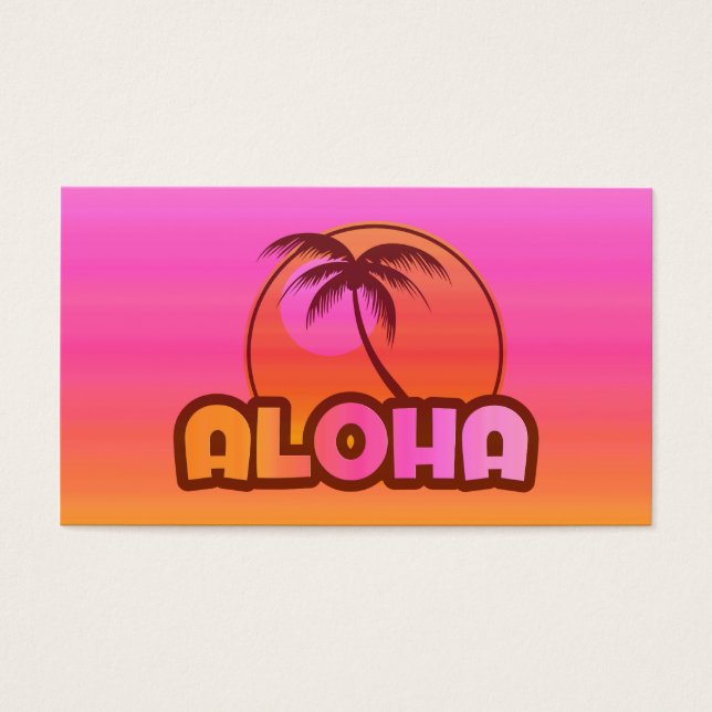 Pink Aloha Palm (Frente)