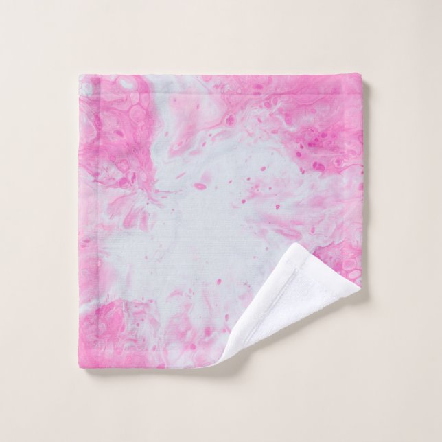 Pink and blue water surface (Toallita)