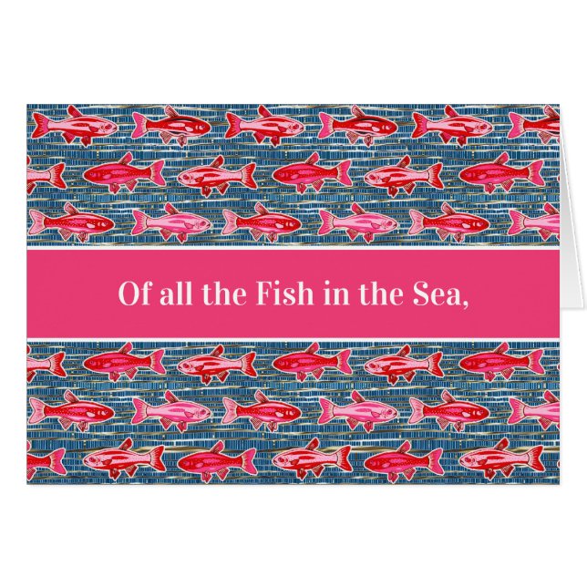 Pink and Red Fish for Valentine's Day (Anverso (Horizontal))