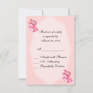 Pink Boda Bells RSVP