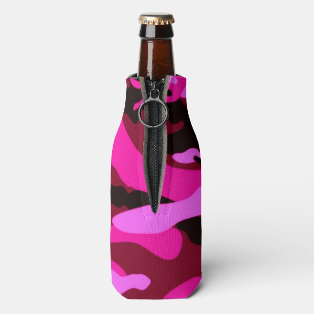 PINK CAMO Botella de enfriador BEALEADER (Reverso de la botella)