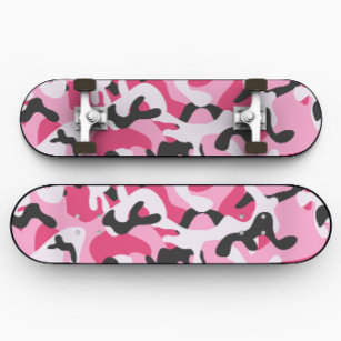 Pink Camo Skateboard   Camo Skateboard