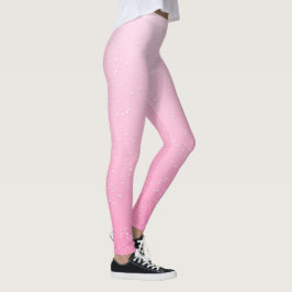 Pink Champagne Fun Fashion Leggings