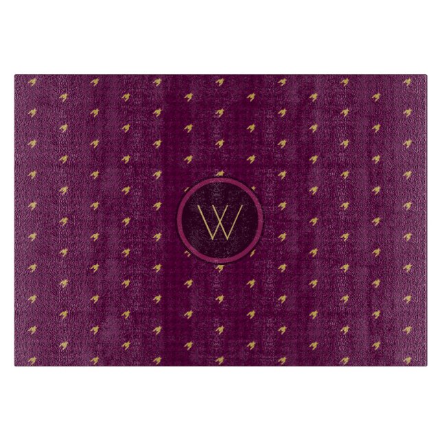 Pink con tabla de corte de gallo con acento dorado (Anverso)