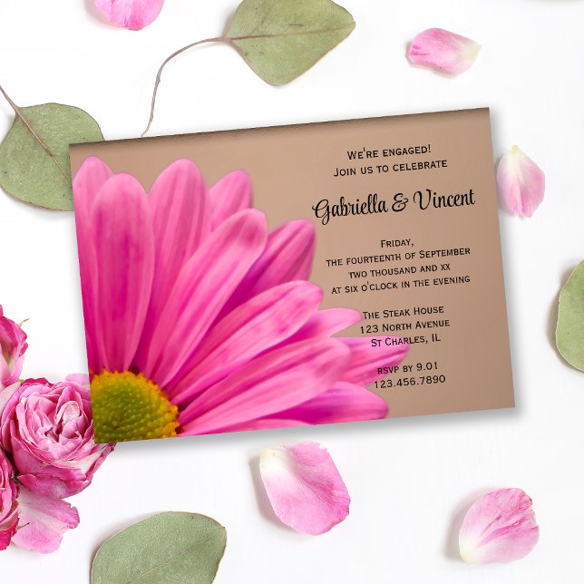 Pink Daisy sobre la invitación del partido Tan Eng (Subido por el creador)