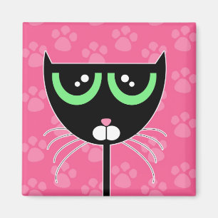 Pink de PAWS - imán