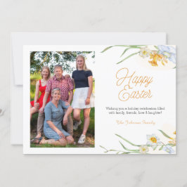 Pink de primavera floral agrega tu foto feliz Pasc