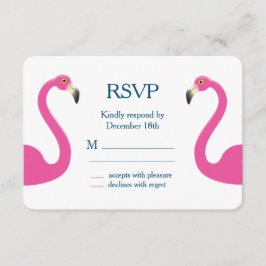 Pink Flamingo RSVP