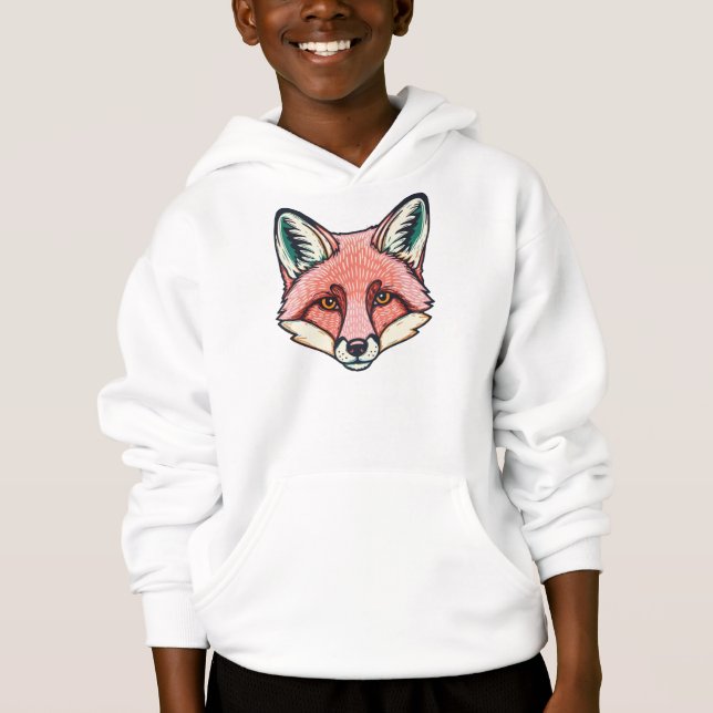Pink fox Face Kids (Anverso)