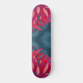 Pink grey Skateboard