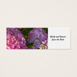 Pink Hydrangea Save the Date