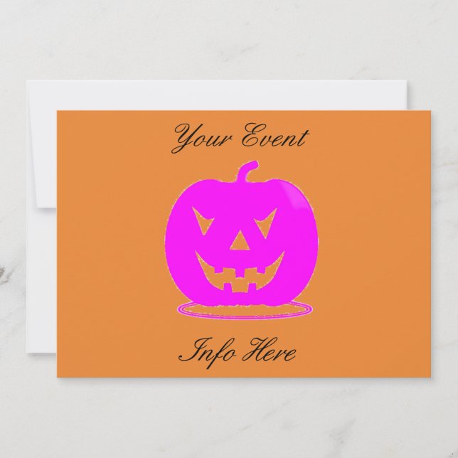 Pink Jack o'lantern Halloween Thunder_Cove (Anverso)