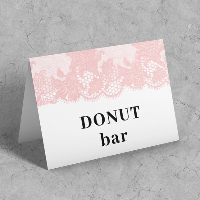 Pink Lace  Popcorn Bar Tent (Subido por el creador)