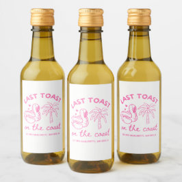 Pink Last Toast Bachelorette Party Favor