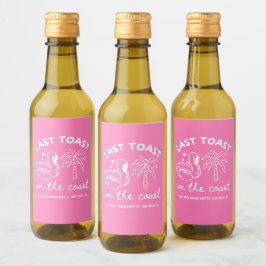 Pink Last Toast Bachelorette Party Favor