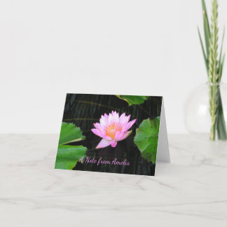 Pink Lotus Water