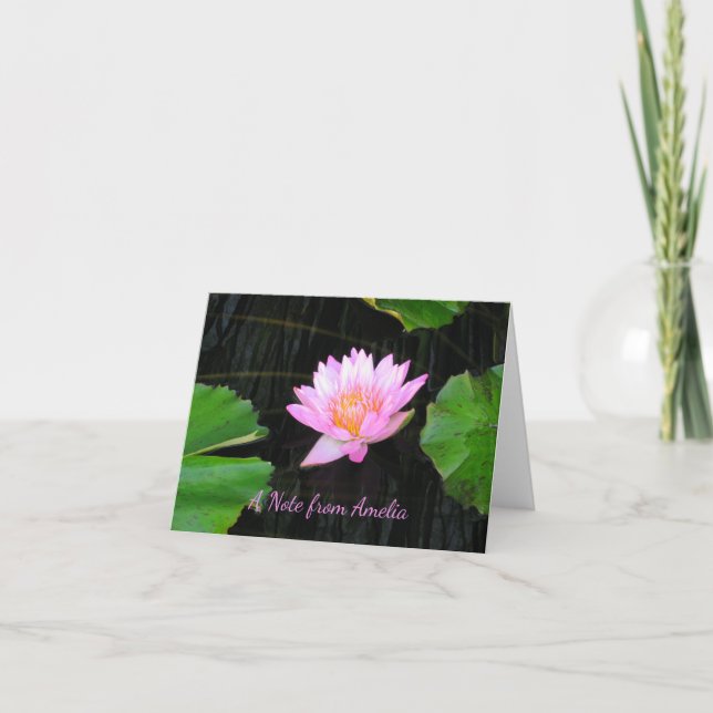 Pink Lotus Water (Anverso)