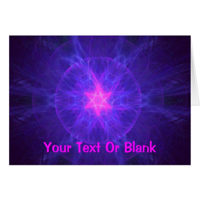 Pink Magen David (Anverso (Horizontal))