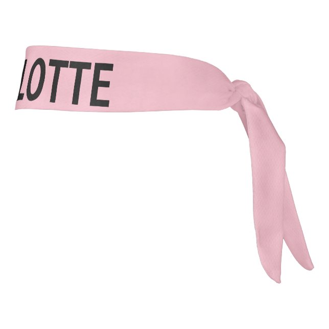 Pink Nombre Personalizado Pair Pair (Girar 90)