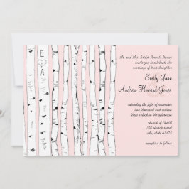 PINK O CUALQUIER COLOR Invitaciones de matrimonio