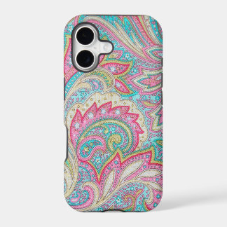 Pink Paisley Funda-Mate iPhone 5