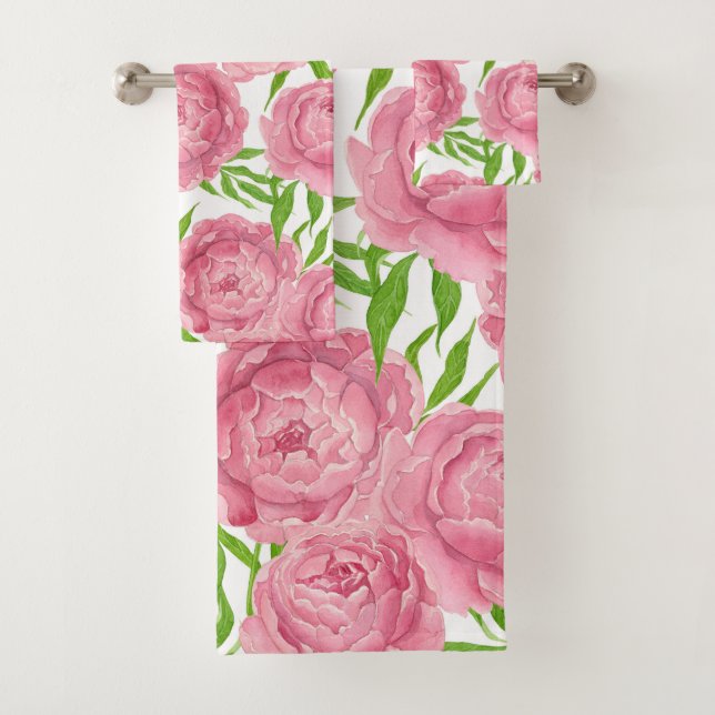 Pink peonies acuarela (In situ)