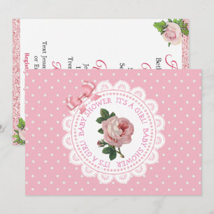 Pink Polka Dots Subió invitación a Chica