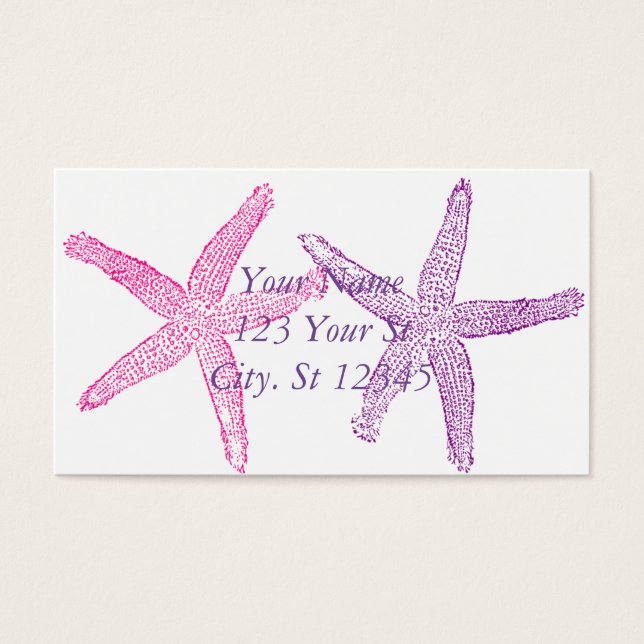 Pink Purple Starfish Thunder_Cove (Frente)