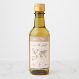 Pink Salmon Boarding Pass World Map Travel