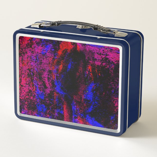 Pink Silence - Abstract Metal Bento (Reverso)