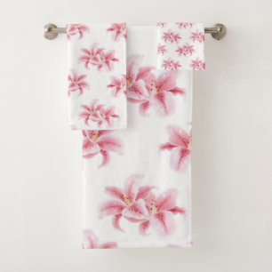 Pink Stargazer Lilies