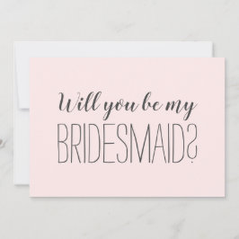 Pink trendy serás mi dama de honor