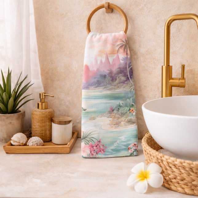 Pink Tropical Beach (Subido por el creador)