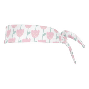 Pink Tulip Floral Minimalista Sencillo Giro Cuto