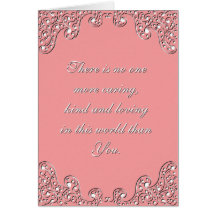 Pink & White Engraved Mother's Day
