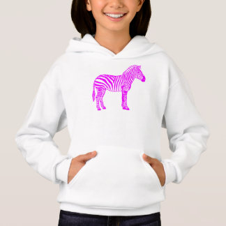 Pink Zebra Kids T-Shirt – Cute Striped Animal Tee