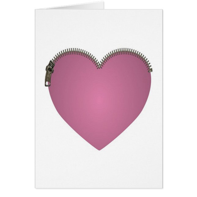 Pink Zipped Heart (Frente)