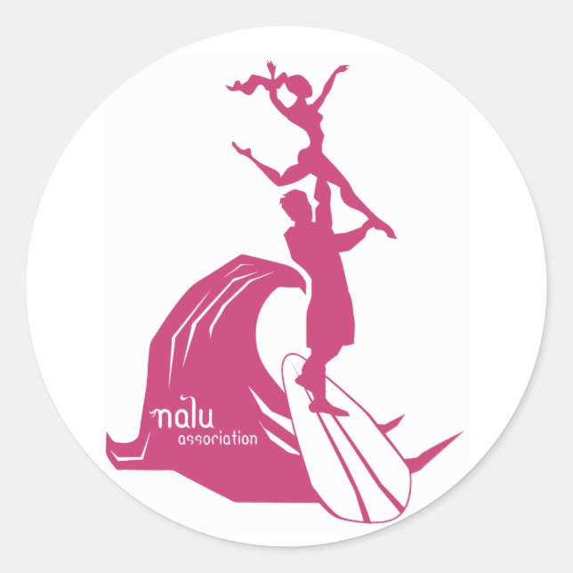 Pinky, Pegatina del Tandem Surfing (Anverso)