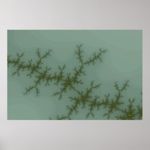 Pino de nieve - Arte fractal